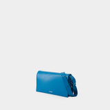 All Day Buckle Hobo Bag - Jil Sander - Leather - Blue