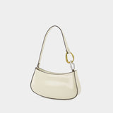 Ollie  Hobo Bag - Staud - Cream - Leather