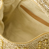 Hera Shoulder Bag - Cult Gaia - Raffia - Gold