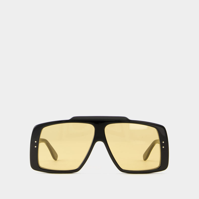 Sunglasses - Gucci - Black/Yellow