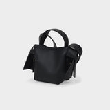 Musubi Micro Crossbody - Acne Studios - Black - Leather