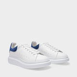 Oversized Sneakers - Alexander Mcqueen - White/Blue Paris - Leather