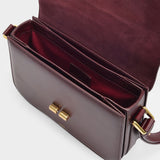 Grace Small Hobo Bag - A.P.C. - Vino - Leather