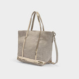 Cabas S Tote Bag - Vanessa Bruno - Sand - Linen