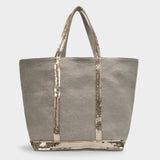 Cabas L Tote Bag - Vanessa Bruno - Sand - Linen