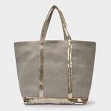 Cabas L Tote Bag - Vanessa Bruno - Sand - Linen