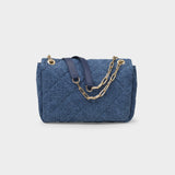 Moon Mm Hobo Bag - Vanessa Bruno - Indigo - Leather