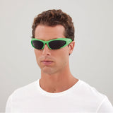 Sunglasses - Balenciaga - Acetate - Green