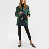 Hourglass S Bag - Balenciaga - Black - Leather