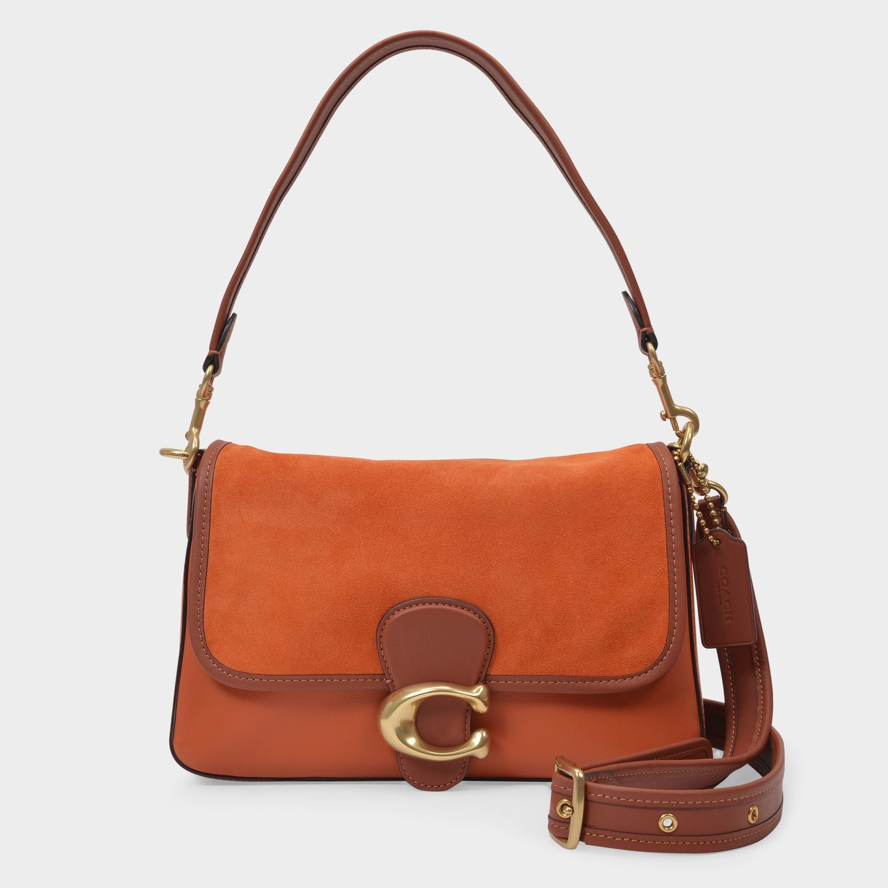 Shoulder bags Chloe' - Chloe C shoulder bag in Sepia Brown