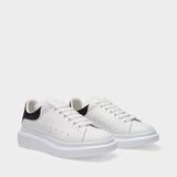 Oversized Sneakers - Alexander Mcqueen - White/Black - Leather