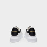 Oversized Sneakers - Alexander Mcqueen - White/Black - Leather