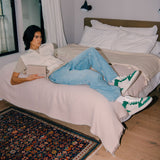 Dice Hi Sneakers - Axel Arigato - White/Green Kale - Leather