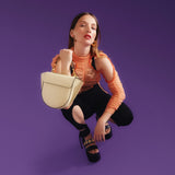 Tima Platform in Black Leather