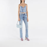 Beliz Mule - By Far - Purple - Leather