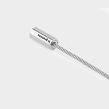 7G Octogon Cable Bracelet - Le Gramme - Silver - Silver/Diamond