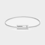 7G Cable Octagon Bracelet - Le Gramme - Silver