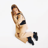 Trace Mat Clogs in Black Polyurethane