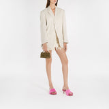 Argilla Mules in Pink Polyamide