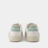 Campo Sneakers - Veja - White/Matcha - Leather