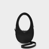 Mini Swipe Handbag - Coperni - Black - Leather