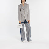 Mini Eva Handbag - Elleme - White - Leather