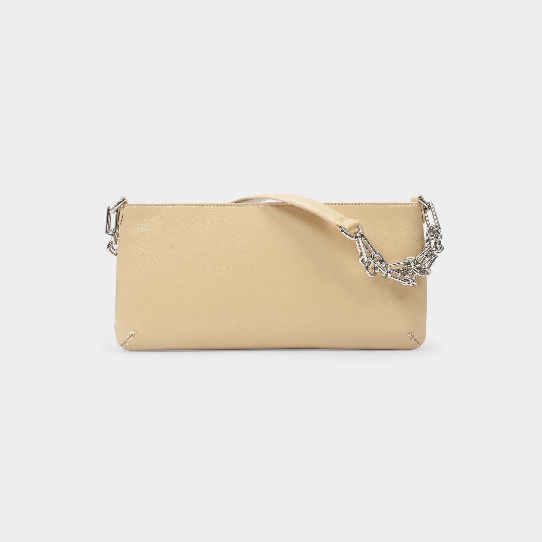Holly Bag in Beige Glossy Leather
