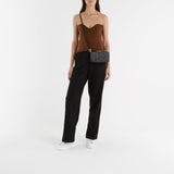 Dg Logo Camera Crossbody - Dolce & Gabbana - Black - Leather