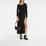 Oskan Moon Crossbody - Isabel Marant - Leather - Black