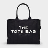 The Large Tote Bag - Marc Jacobs - Black - Cotton