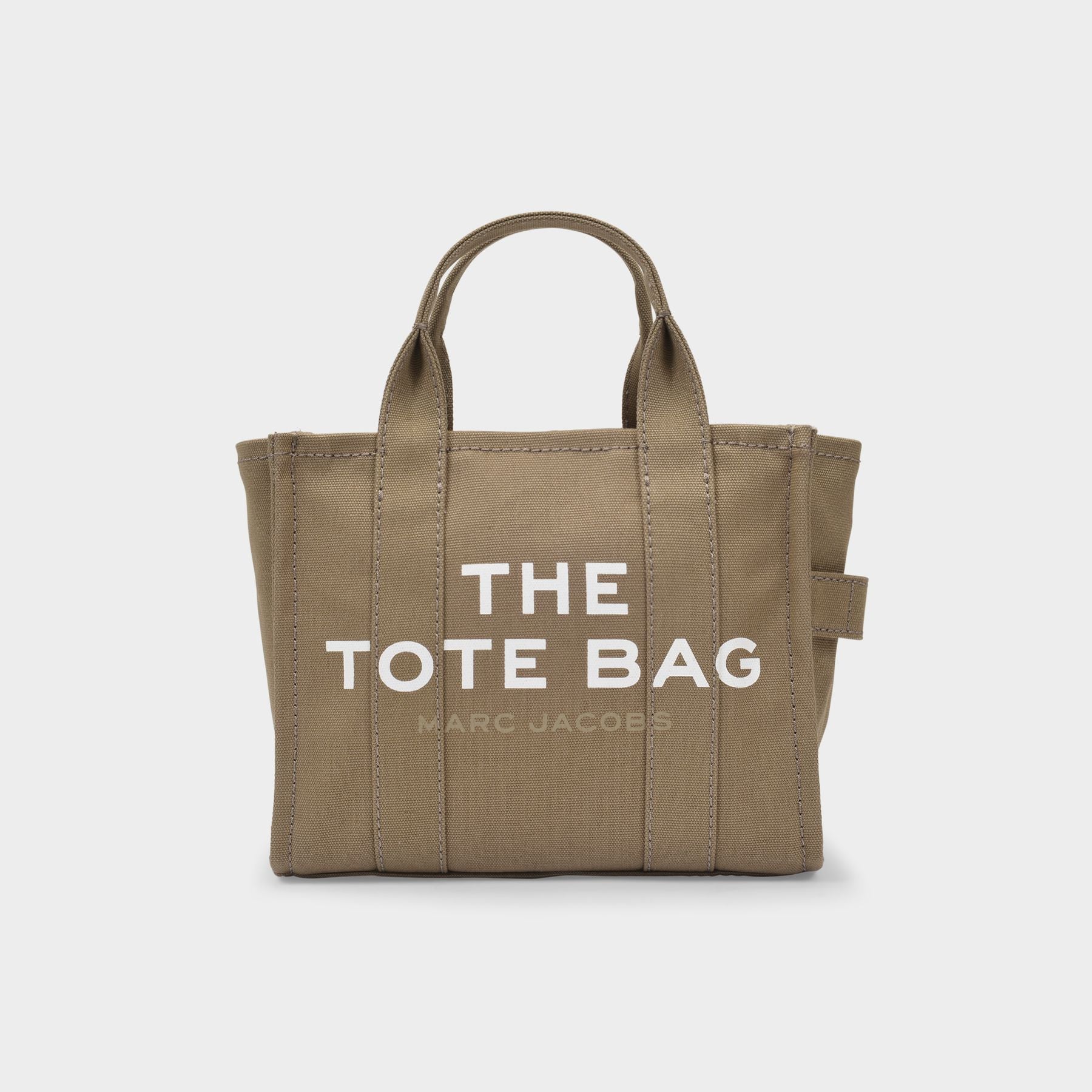 ショルダーバッグ・ポシェット The Small Tote Bag - Marc Jacobs - Slate Green - Cotton The Small Tote Bag - Marc Jacobs - Slate Green - Cotton