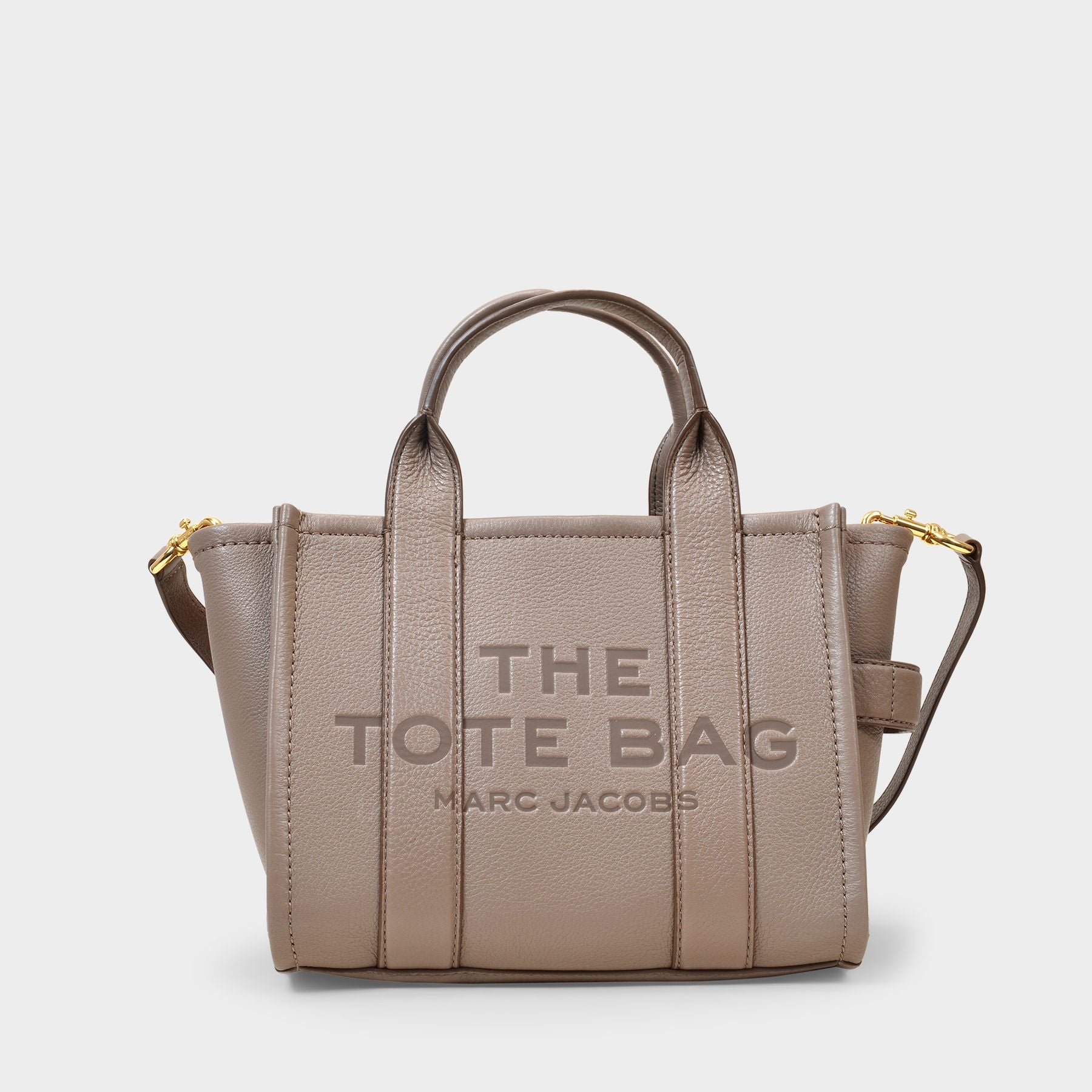 Marc Jacobs The Small Leather Tote Bag - Cement