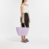 Cabas Tote Bag - J.W. Anderson - Lilac - Cotton