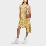 Mini Carmen Bag in Burgundy Leather