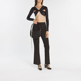 Re23 Medium Vesna Hobo Bag - Magda Butrym - Black - Strass