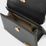 Le Chiquito Moyen Bag - Jacquemus - Black - Leather
