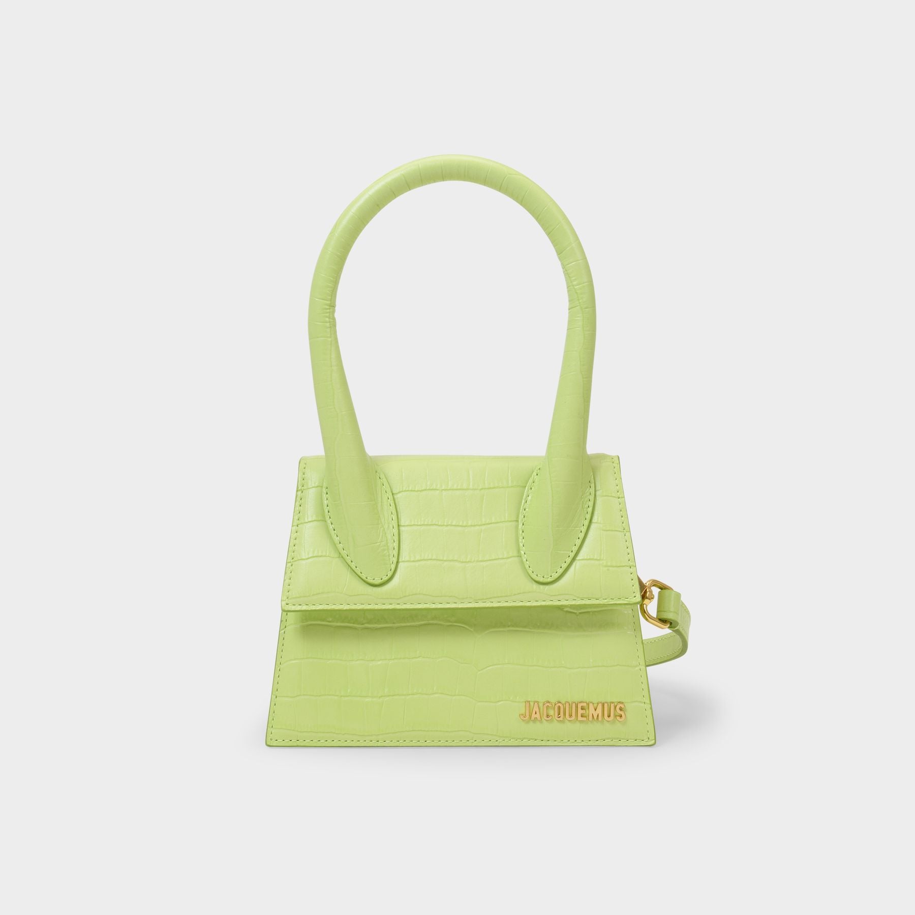 green jacquemus bag