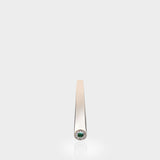 Gold and Emerald Grace Nano Earrings