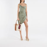 Leatizia Petit Tote Bag - See By Chloe - Caramello - Cotton/Leather