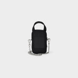 Parpaing Bag in Black Canvas