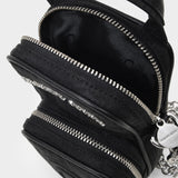 Parpaing Bag in Black Canvas