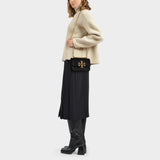 Eleanor Shoulder Bag - Tory Burch - Leather - Black