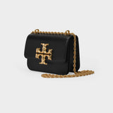 Eleanor Shoulder Bag - Tory Burch - Leather - Black