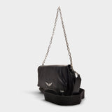 Rocky Hobo Bag - Zadig & Voltaire - Black - Leather