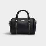Xs Sunny Tote Bag - Zadig & Voltaire - Black - Leather