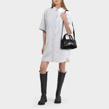 Xs Sunny Tote Bag - Zadig & Voltaire - Black - Patent Leather