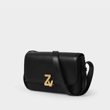 Zv Initiale Le Mini Hobo Bag - Zadig & Voltaire - Black - Leather