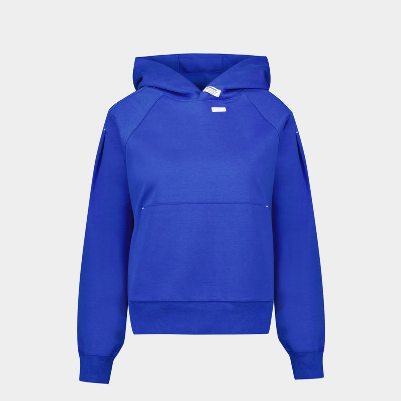 Sweatshirt With Logo - Ader Error - Cotton - Blue