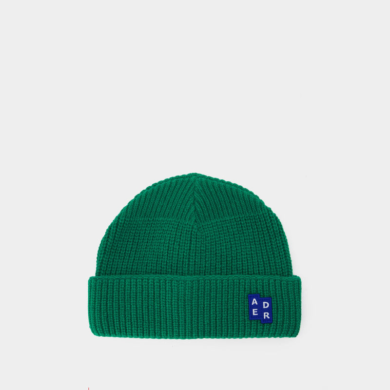 03 Beanie - Ader Error - Wool - Green