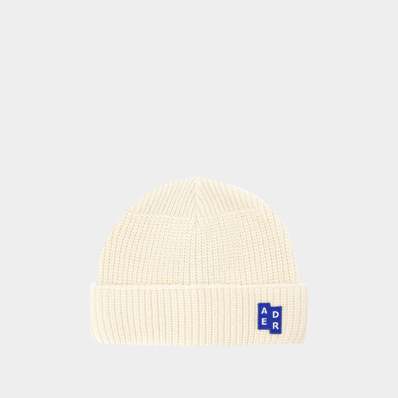 03 Beanie - Ader Error - Wool - White